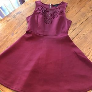 Maroon dress